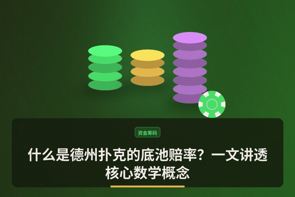 什么是德州扑克的底池赔率 - 什么是德州扑克的底池赔率?一文讲透核心数学概念