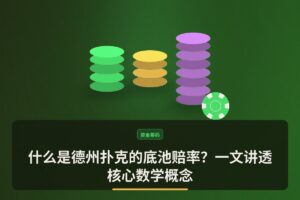 什么是德州扑克的底池赔率 - 什么是德州扑克的底池赔率？一文讲透核心数学概念