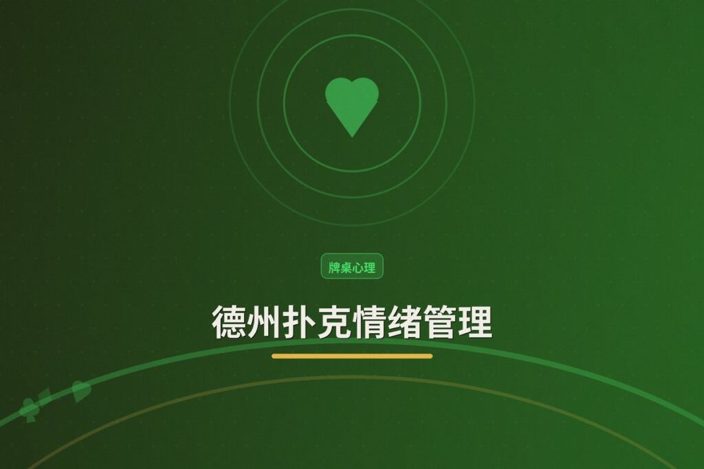 情绪管理Tilt control怎么克服 - 德州扑克情绪管理:Tilt控制怎么克服?三大步骤重建理性决策