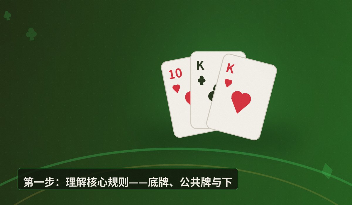 德州扑克怎么玩零基础 - 德州扑克怎么玩零基础:三步上手,从规则到翻前策略