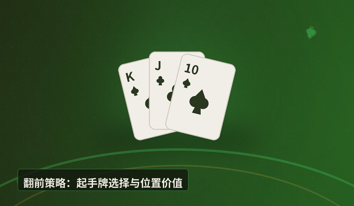 零基础德州扑克入门 - 零基础德州扑克入门:从规则到翻前策略的完整指南