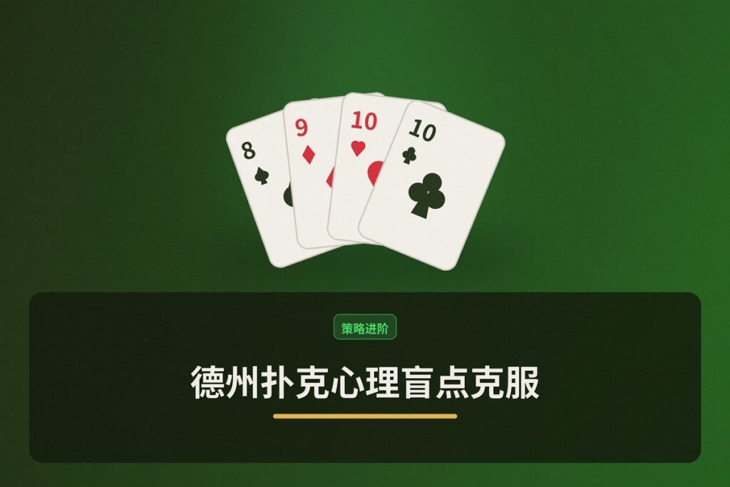 德州扑克心理盲点克服 - 德州扑克心理盲点克服:三大致命陷阱与系统化应对策略