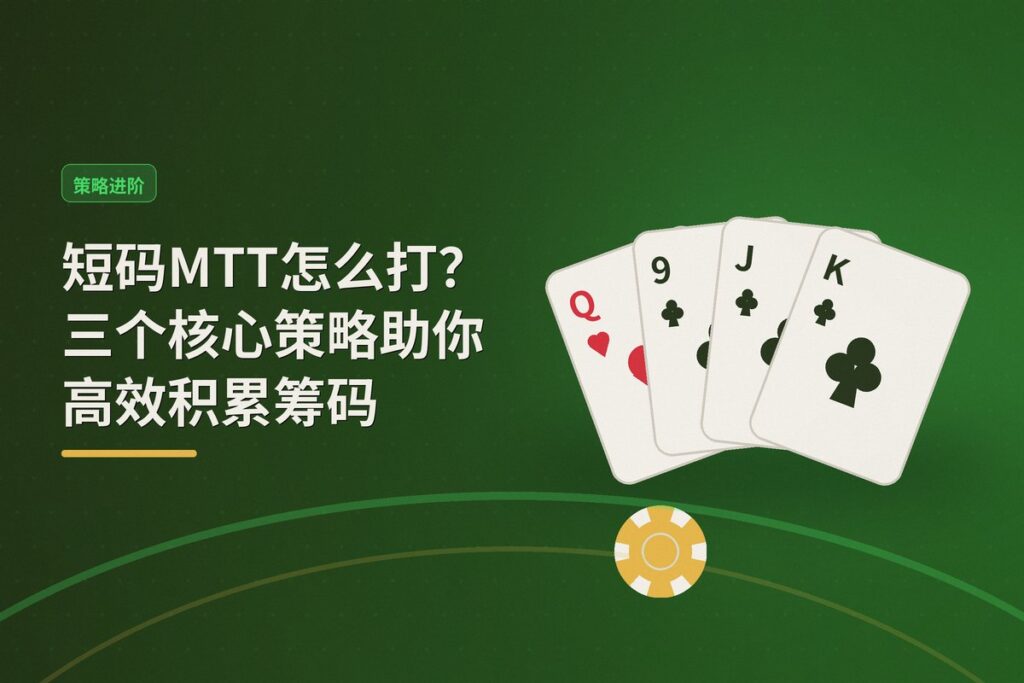 短码MTT怎么打 - 短码MTT怎么打?三个核心策略助你高效积累筹码
