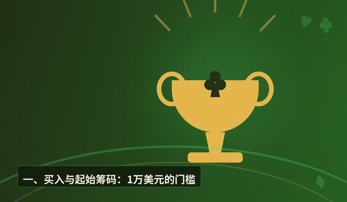 WSOP主赛赛制介绍 - WSOP主赛赛制全解析:从买入到Day7的晋级之路